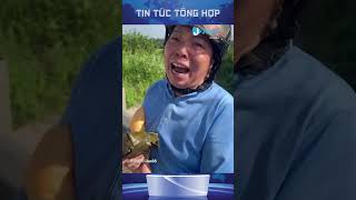 Nhận quà mà khóc Xót thương quá  #tintuchomnay #bãolũ  #tintuc24h #tinmoinhat