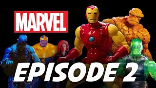 Marvel Legends Stop Motion Collection ep 2 Avengers, Cosmic, Defenders