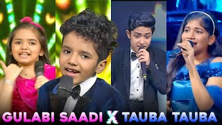 Teri Baato Mein Aisa X Tauba Tauba Mashup Performance: Avirbhav x Pihu x Shubh x Khushi Reaction