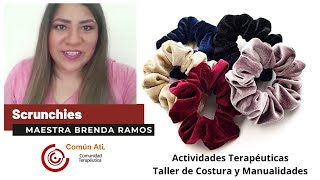 Scrunchies | Taller de Costura | Actividades Terapéuticas