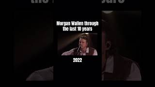 Morgan Wallen through the last 10 years. 2022. #morganwallen #countrysinger #fyp