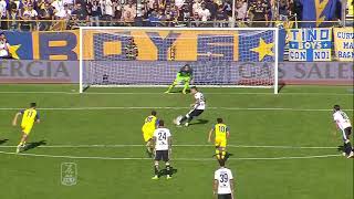 Luckiest penalty ever  Dennis Man - Parma - Frosinone 2-1,