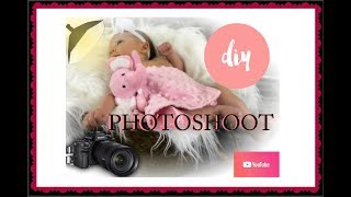 HOW TO DIY BABY'S FIRST PHOTOSHOOT