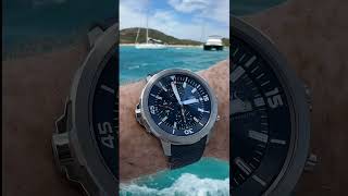 L’IWC AQUATIMER CHRONOGRAPHE, UN BEAU CHRONO DE PLONGEE.