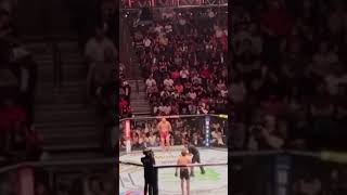 Jorge Masvidal Knocks Out Ben Askren Crowd View #shorts