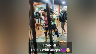 I Can Hit 160KG With 4Reps | Best Exercise For Legs | Shailesh Khade