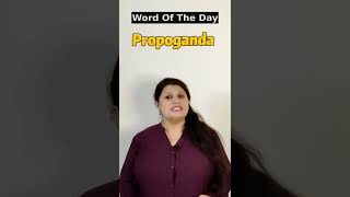 Word Of The Day - Propoganda