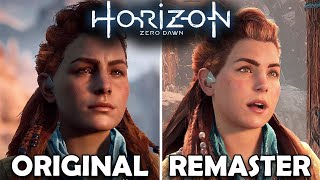 Horizon Zero Dawn: ORIGINAL vs REMASTERED - Graphics Comparison