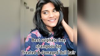 Best sls free shampoos for treated , dull damaged hair ! #shorts #haircare