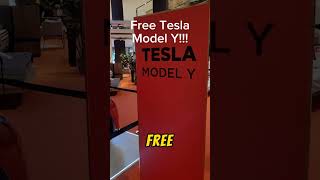 Free Tesla Model Y #ev #electricvehicle #electriccar #caraccessories