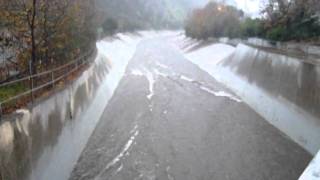 2010-12-20 Arroyo Seco at Via Marisol Bridge - Pt 2