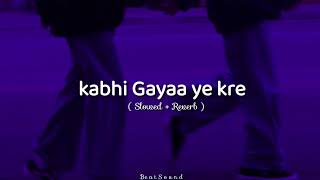 Mann Mera [ slowed + Reverb ] || Gajendra Verma || Beat Sound || Use 🎧 for better experience ||