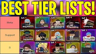 TOP 5 ANIME REBORN TIER LISTS ROBLOX (BEST UNITS & META UNITS)