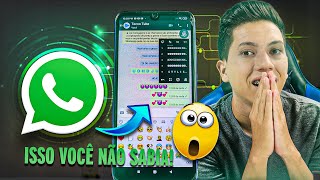 WhatsApp 2021!! NOVOS TRUQUES e DICAS que você PRECISA TENTAR!