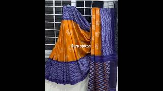 Pure cotton sarees#cotton lovers #budjet #friendly 7875836696📌plz subscribe my channel 💐💐❤️❤️❤️❤️