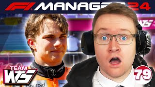 THIS CAR IS NOT BUILT FOR MONACO | F1 Manager 2024 CREATE-A-TEAM EP 79