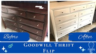 New! $19.99 Goodwill Thrift Dresser Glam Makeover 2022