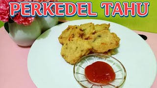 Cara bikin perkedel tahu