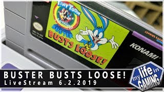 Tiny Toons Adventures - Buster Busts Loose (Super Nintendo) :: LIVE STREAM