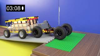 Testing LEGO Trucks  MAXIMUM Load Limit on SLOPE Terrain