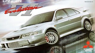 Mitsubishi Lancer EVO Vl Brochure Chile 1999.