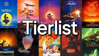 HARDEST EVER! Disney Movies Tierlist with @Pulsewavee