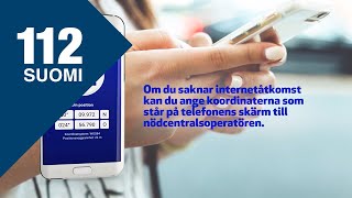 112 Suomi: Så här ringer du ett nödsamtal och kontrollerar platskoordinaterna