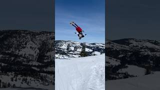 #backflip #ski #skiing #parkskiing #springskiing