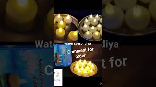 water sensor diya  new Diwali festival decor items #homedecor #homedecorideas #art #interiordesign