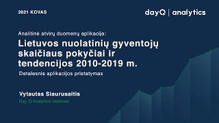 Išsamiai: Lietuvos nuolatinių gyventojų skaičiaus pokyčiai ir tendencijos 2010-2019 m. (išsamiai)