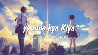 ye tune kya kiya - ( slowed + reverb )