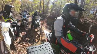 RAW EDIT: Yamaha XT225 on Alabama Adventure Ride