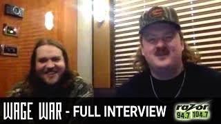 Wage War on Mental Health, Touring With Slipknot, Lyrical Inspiration and more! - Razor 94.7 | 104.7