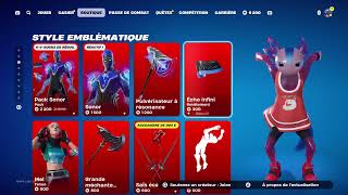 Boutique FORTNITE du 24 Octobre