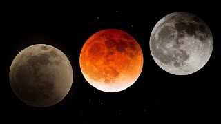 Total Lunar Eclipse Time Lapse