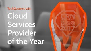 TechQuarters wins at the CRN Awards 2017 #CRNAwards