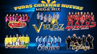 Chilenas Mega Mix  - Lobo Mixteco, Grupo Soberano, Grupo Tronador, Grupo Galope & Veloz