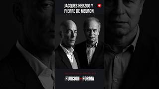 Jacques Herzog y Pierre de Meuron, la arquitectura es percepción #arquitectosfamosos