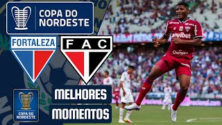 🚨 Fortaleza 4X0 Ferroviário | Gols e Melhores Momentos | futebol | Copa do Nordeste 25/03/2023 🚨