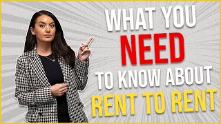 What YOU Need To Know About Rent To Rent | Property Strategy