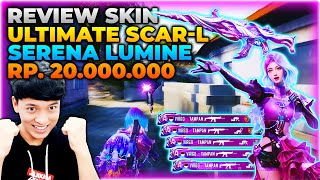 REVIEW SKIN ULTIMATE SCAR-L SERENE LUMINA SENILAI 20.000.000?! TERNYATA BAGUS BANGET! - PUBG MOBILE