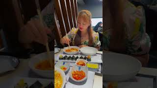 Eating Korean foods#travel#shar#shorts