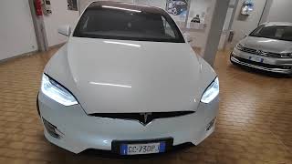 TESLA MODEL X LONG RANGE 4X4 DA 100 KW E 7 POSTI !