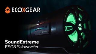 ECOXGEAR SoundExtreme ES08 Subwoofer - PLAY IT LOUD