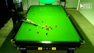 TEST SNOOKER CLUB - REG. FIBIS EMILIA-ROMAGNA CAT. B 2020/21 - C. Esposito vs A. Catania