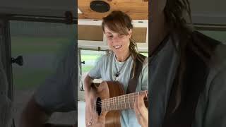 Guess this song! Watch tomorrows video for the lyrics 😁 #guitar #acoustic #coversong #buslife