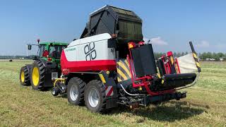 John Deere 6430 + Pöttinger impress 155 VC Pro