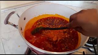 How to cook or make beans and yam porridge with me l MPOTOMPOTO l