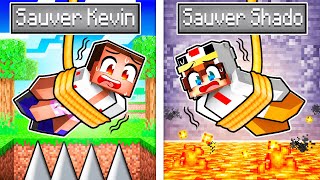 SAUVER SHADO ou SAUVER KEVIN sur Minecraft !