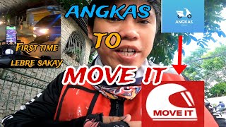 ANGKAS Lumipat Sa MOVE IT?Mga Dahilan Ko!! | First Time Mang Libre Sakay😁 | LonZ TV